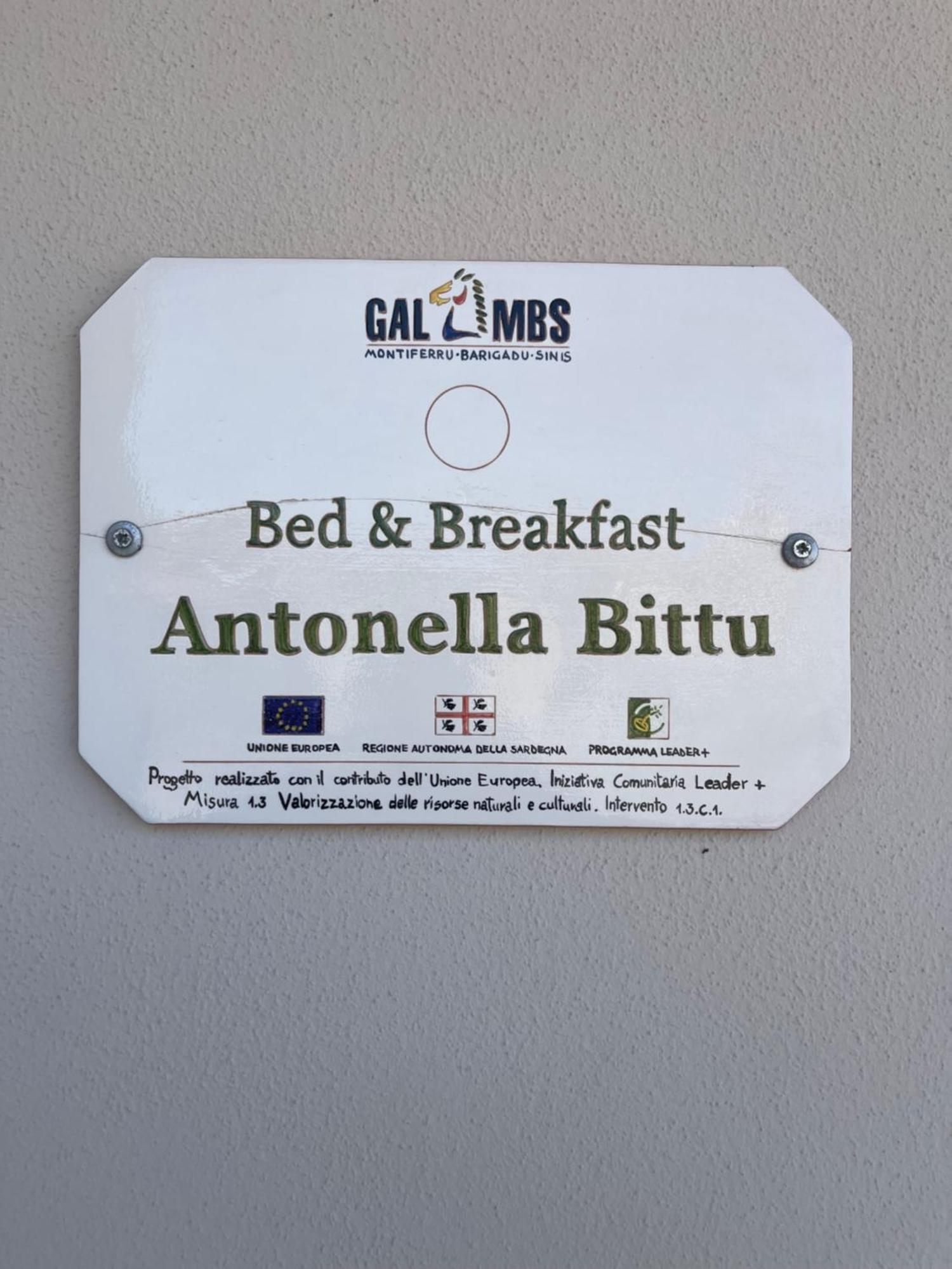 B&B Da Antonella Samugheo Экстерьер фото